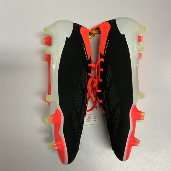 Adidas Predator Elite Low FG Solar Energy Pack IE1802 Size 8 Black Soccer Cleats